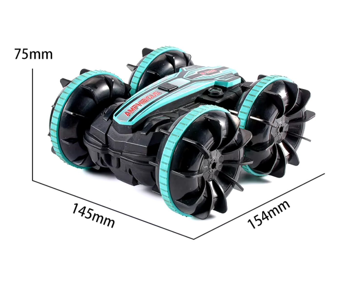 CARRO ANFIBIO 360° TODO TERRENO CON CONTROL DE MANO